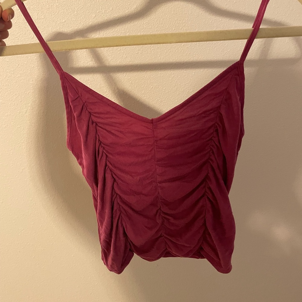 Pink tank top